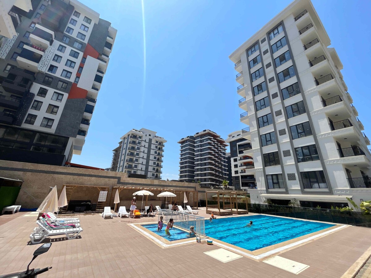 1+1 Apartment In Best Life 10 Residence In Mahmutlar