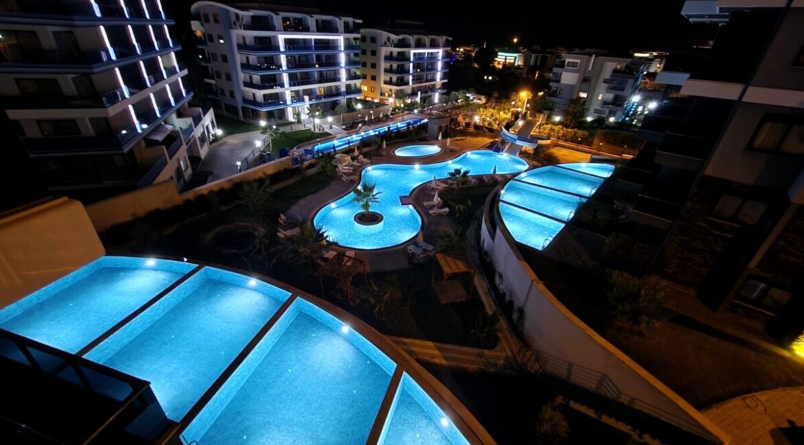 night pool