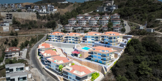 Sea View 3+1 Duplex Apartment For Sale In Kargicak